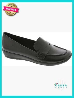 Lightweight Flexible Slip On Loafer Comfort Walking Shoes Arch Support Wedge
